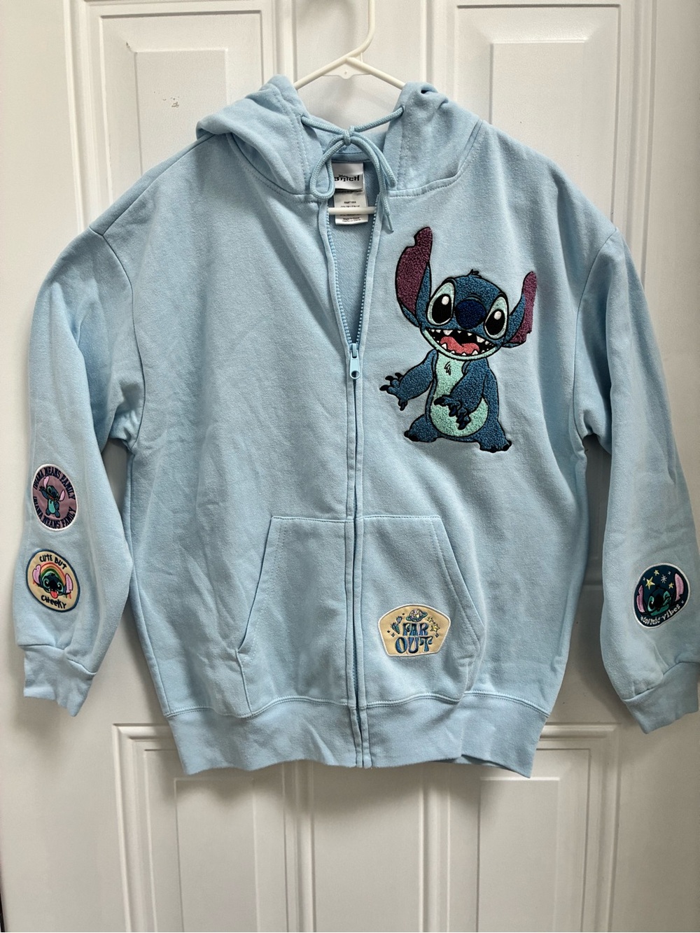 Disney Stitch Womens Zip-Up Hoodie
